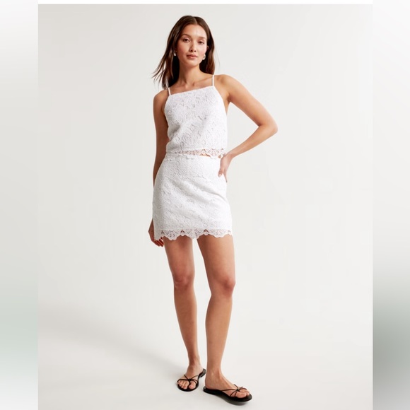 Lace Mini Skort - Picture 1 of 8